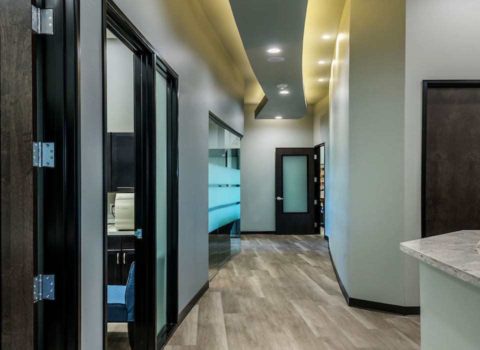 Reception area of Nevada Eye Plastic Surgery office